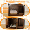 Large Hidden Cat Washroom Furniture with Scratching Pad