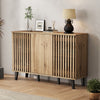 Farmhouse Sideboard Storage Cabinet 150x40x95cm w/ 3 Door & Storage Compartments