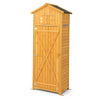 Outdoor Storage Shed Garden Tool Utility Cabinet Waterproof Asphalt Roof