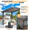 Metal Freestanding Hardtop Gazebo Aluminium Outdoor Pergola Waterproof for Patio