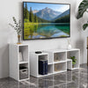Free Combination TV Stand for TVs up to 65 Inches Media Entertainment Fnhucaxnlw