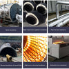 50mm Silicate Ceramic Fiber Blanket Insulation High Temperature Fireproof Pad