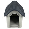 Plastic Dog Kennel Durable Weatherproof Pet House for Dogs, Cats & Small Animals