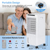 Kwanner Portable Evaporative Air Cooler 4L/7L 3-in-1 Cooling Humidifier Remote