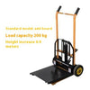 Miniature Forklift Manual Hydraulic Stacker Lightweight Small Lift Truck