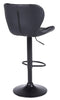 3 x Black Bar Stools , Acapulco Black Faux Leather, Kitchen Breakfast Bar