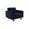 Dusk Sloane Loveseat Sofa Midnight RRP £674