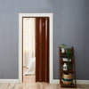 Panana Folding Door Effect PVC Internal Accordion Concertina Sliding Door White