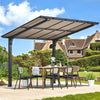 Metal Freestanding Hardtop Gazebo Aluminium Outdoor Pergola Waterproof for Patio