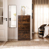 Shoe Rack Shoe Storage Cabinet Wood Stand Cupboard Unit 3 Flip Drawer Organiser