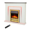 Freestanding Electric Fireplace Suite - Bempton Suite