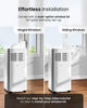 Pro Breeze 5000 BTU Portable Air Conditioner Smart WiFi Remote Dehumidifier Fan
