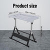 Foldable Welding Table 30"x20" 400LBS Welding Workbench with 3 Tilt Angles