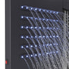 Thermostatic Shower Panel Column Tower With Body Jets Twin Head Bathroom Shower