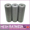 The Mesh Company Galvanised Rat Mesh Roll | Rodent Proofing Welded RatMesh Roll