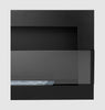 Bio fireplace 650x400 with glass Black Structural