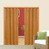 Folding Double Central Opening PVC Door Accordion Panels Washable Internal Door