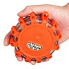 3 Flare LED Road Flares Emergency Disc Safety Light Flashing Roadside Beacon Car