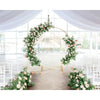 0.3-2M Wedding Metal Arch Frame Round Backdrop Venue Circular Stand Floral Gate