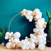 0.3-2M Wedding Metal Arch Frame Round Backdrop Venue Circular Stand Floral Gate