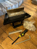 Log Bio Ethanol Fire Inset 16" T3 Fireplace Traditional Style Alternative Gas