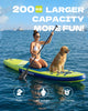 10'6"x33"x6" Inflatable Stand Up Paddle Board for Adults, Ultra-Light Sup Board