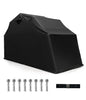 Heavy-Duty Outdoor Motorcycle Shelter Portable Garage Motorbike Storage Shed