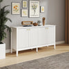 Large White 4 Door Sideboard - Hales White Range