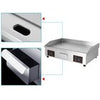 73cm Large Commercial Electric Griddle Countertop Hot Plate Bacon Grill Kitchen