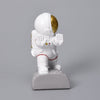 Space Themed Astronaut Home Decor Weighted Bookends Set / Stationary Pen Holders