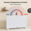Smart Glass Panel Heater | Wall Mounted Electric Radiator with WiFi App Control