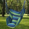 Deluxe Hanging Rope Chair Porch Swing Yard Garden Patio Hammock Cotton Outdoor