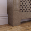 White Radiator Cover MDF Small Large Modern Wood Slat Grill Cabinet Furniture