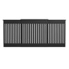 Radiator Cover Vertical Slat Modern Stylish MDF Wood White Black Cabinet Shelf