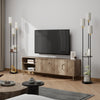 Floor Lamp with Shelf Standing Light Lamp 3 Linen Lampshade Bedroom Living Room