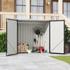 5.5 x 3ft Garden Lockable Bicycle Storage Bike Tool Box Shed Outdoor Garbage Bin