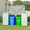 Galvanized Steel Box Metal Garden Storage Shed 12 X 10, 6 X 8, 8 X 8, 10 X 8 ft