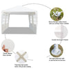 3x6M Heavy Duty Gazebo Marquee Canopy Garden Patio Party Tent 6 Removable Walls