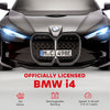 BMW i4 Licensed 12V Kids Electric Ride-On Car w/ Remote Control - Black