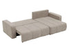 Corner Sofa Bed with Storage Universal Corner Side Velour Fabric FURYN MAXI