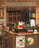 Book Nook 3D Wooden Puzzle DIY Japanese Ramen House Model Bookshelf for Kids