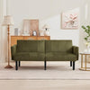 2-3 Seater Convertible Futon Sofa Bed Upholstered Fabric Sleeper Couch