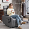 Electric Recliner Armchair with Phone Holder, USB, Reclining Chair, Grey