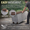 Outdoor Garden Storage Chest Cushion Box Waterproof 290L Waterproof Chest Shed