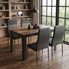Mondeer Dining Table and Chairs Set 4 for Kitchen Home dining Room 120x80x75cm