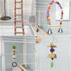 Budgie Cage, Bird Cage w/ Stand, Toys, Accessories, for Canaries, Finches
