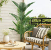 6FT Artificial Palm Tree IndoorTall Faux Tropical Areca Tree Lifelike Leaves
