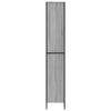 Book Cabinet Grey Sonoma 80x31x169 Engineered wood Q1C4