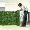 0.5*1M Artificial Faux Ivy Leaf Privacy Fence Screen Garden Panels Outdoor Hedge