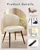 Set of 2 Home Kitchen Upholstered Dining Chair Sturdy Seating For Dining Room